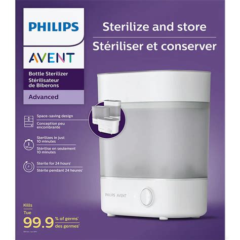 philips avent electric steam sterilizer|Philips AVENT Advanced Electric Steam Sterilizer, SCF291/00.